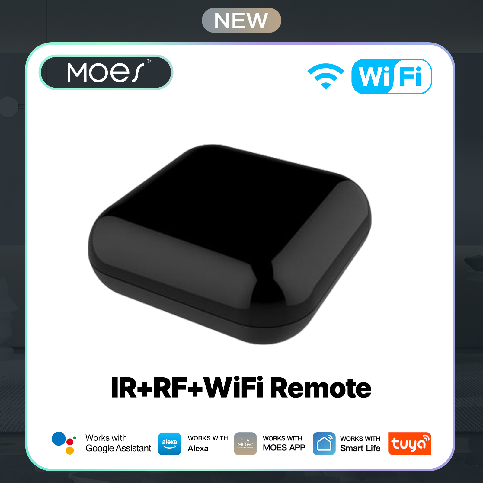 Ir Blaster Universal - MOES Tuya WiFi IR RF Remote