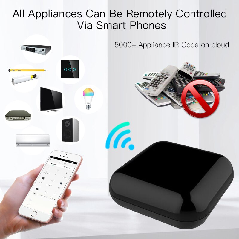 MOES Tuya WiFi IR RF Remote fo - đánh giá và giá Ir Blaster Universal