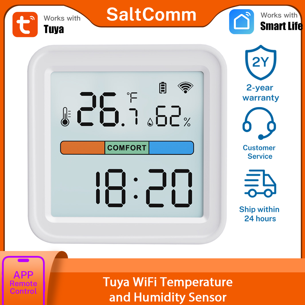 Tuya New WiFi Temperature Humi - đánh giá và giá Temperature Humidity Sensor