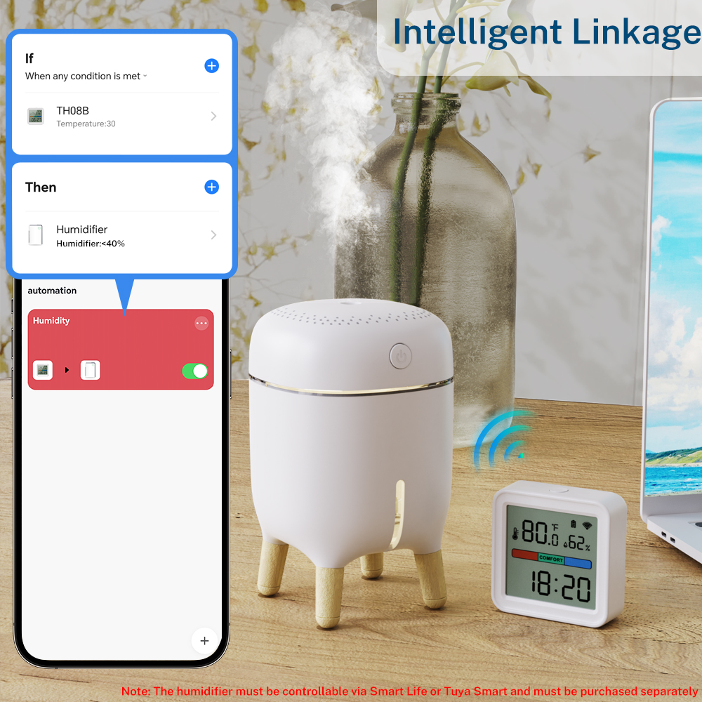 Tuya New WiFi Temperature Humi - đánh giá và giá Temperature Humidity Sensor
