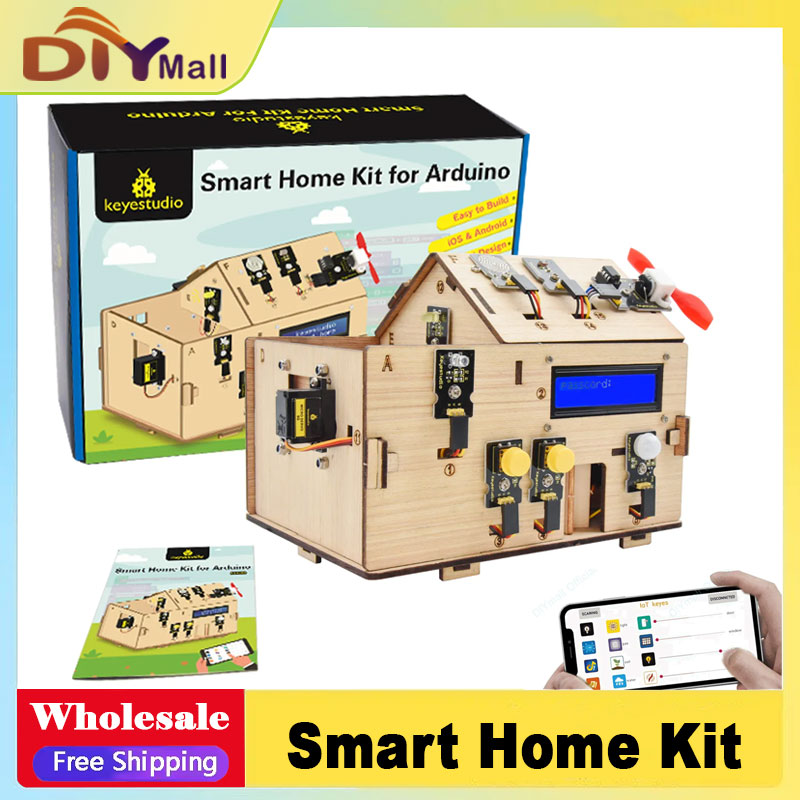 Keyestudio Smart IoT Home Kit  - đánh giá và giá Home Automation Arduino