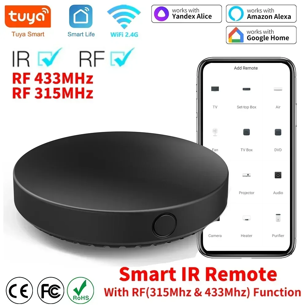 Tuya WiFi IR RF Remote Control - đánh giá và giá Ir Blaster Universal