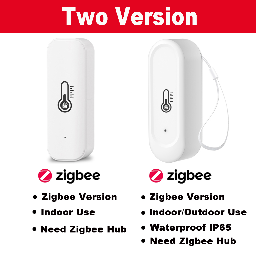 Tuya ZIgbee IP65 Waterproof Ou - đánh giá và giá Temperature Humidity Sensor