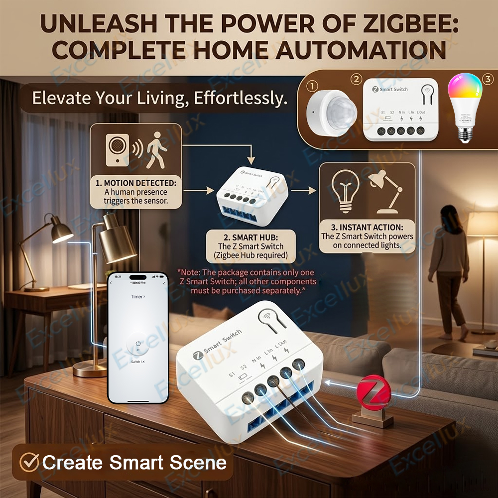 Ultra Mini ZigBee Smart Switch - đánh giá và giá Diy Home Automation Hub