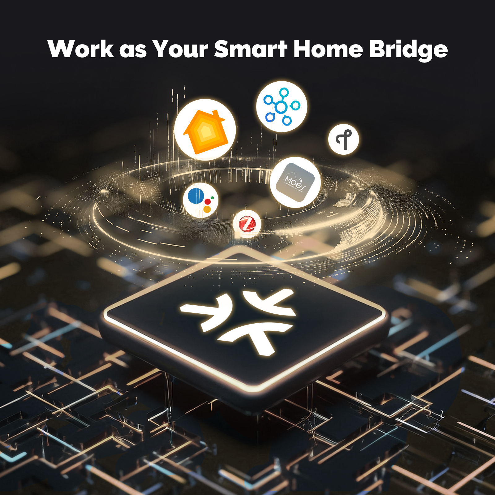 MOES Tuya Zigbee Matter Thread - đánh giá và giá Matter Hub Thread