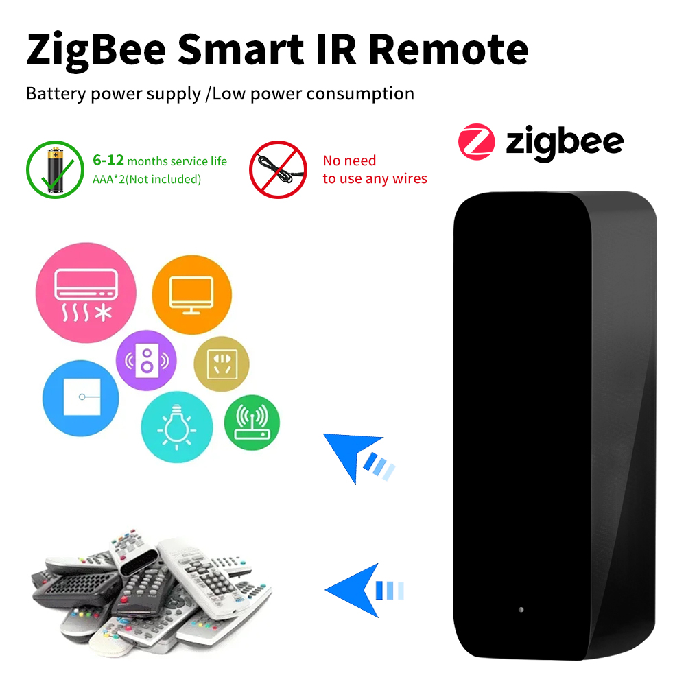 Tuya ZigBee Smart IR Remote Co - đánh giá và giá Ir Blaster Universal