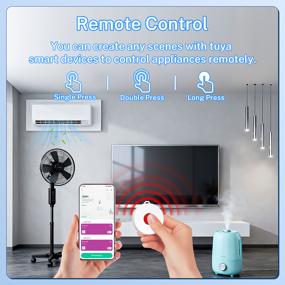 Tuya ZigBee Smart Button IP65  - đánh giá và giá Diy Automation