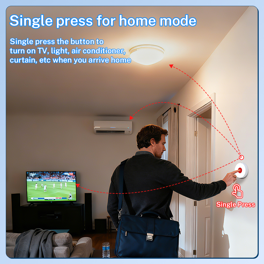 Tuya ZigBee Smart Button IP65  - đánh giá và giá Diy Automation