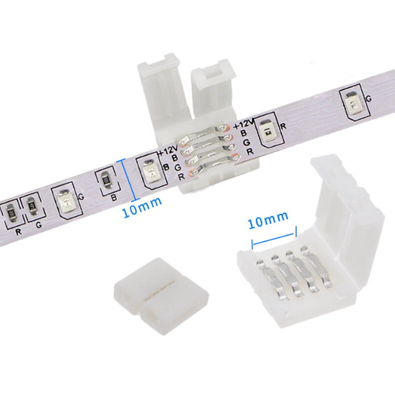 5pcs 4PIN 8mm Led Connector L  - đánh giá và giá Rgb Led Matrix 8X8