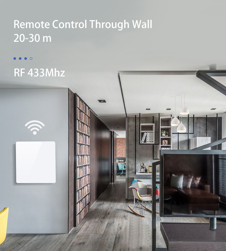 DIY RF 433Mhz Wireless Switch  - đánh giá và giá Home Automation Panel Diy