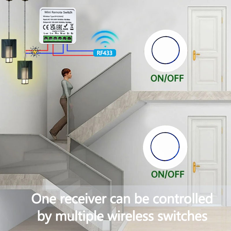 RF 433MHz Smart Wireless DIY R - đánh giá và giá Home Automation Panel Diy