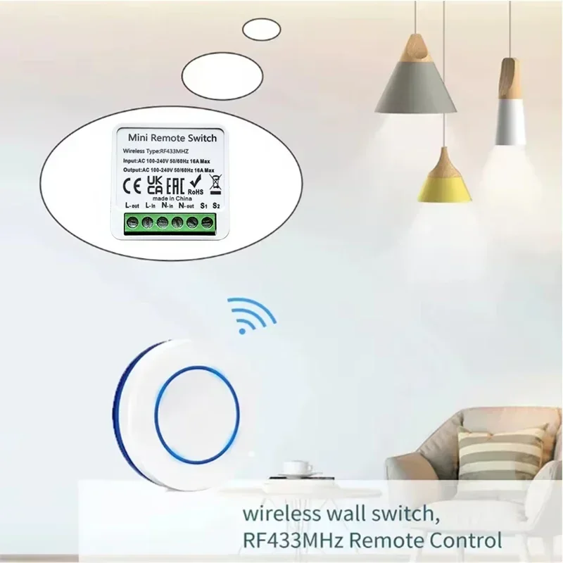 RF 433MHz Smart Wireless DIY R - đánh giá và giá Home Automation Panel Diy