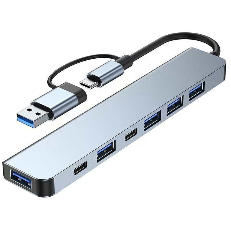 USB C Hub USB Splitter 8 in 1  - đánh giá và giá Home Assistant Sd