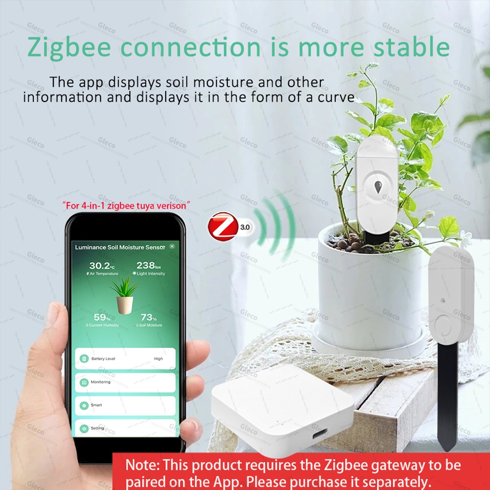 Zigbee Soil Moisture Sensor Me - đánh giá và giá Home Automation Ideas
