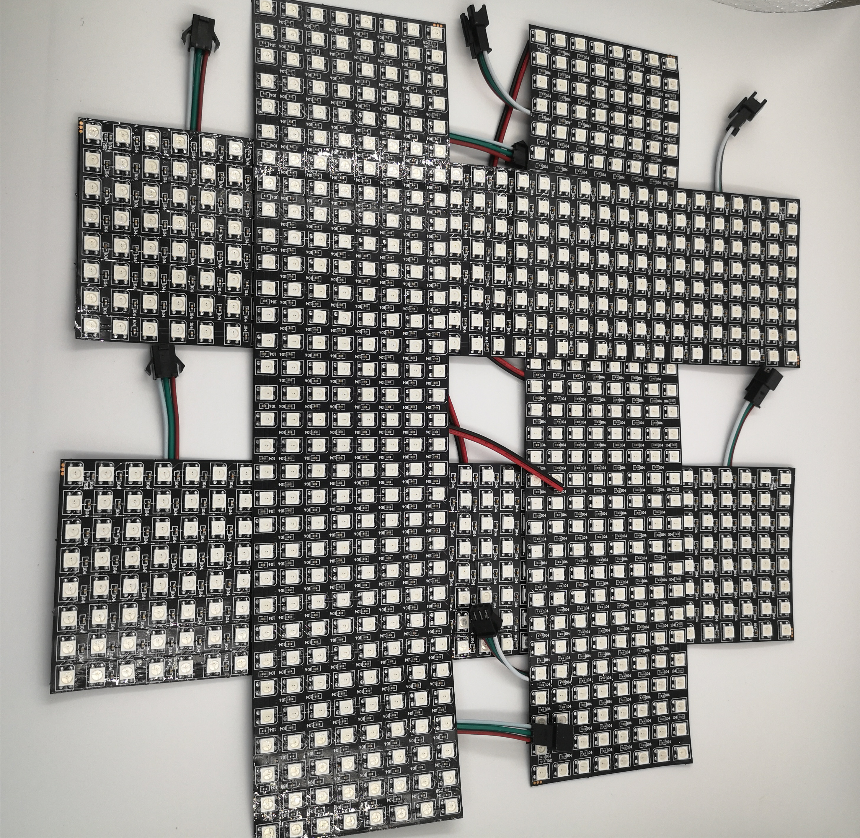 8x8 16x16 8x32 Pixels SK6812 W - đánh giá và giá Rgb Led Matrix 8X8