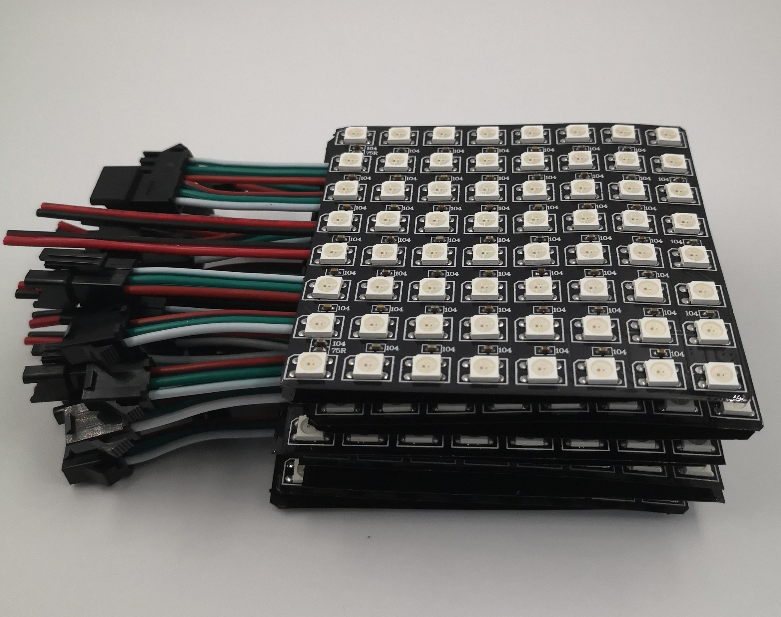 8x8 16x16 8x32 Pixels SK6812 W - đánh giá và giá Rgb Led Matrix 8X8
