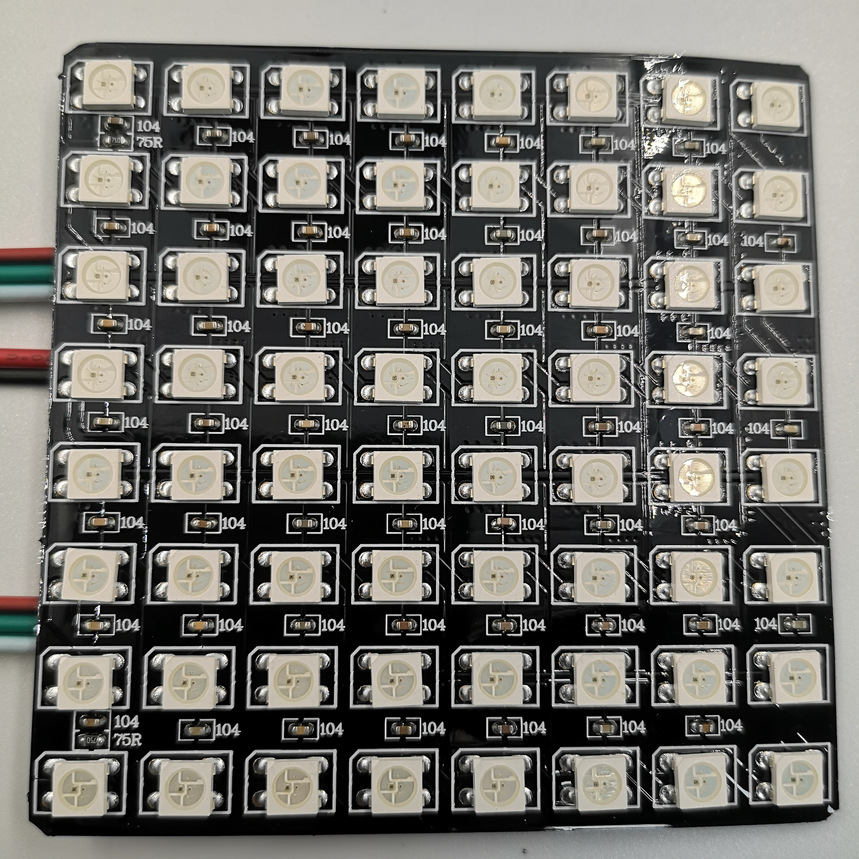 8x8 16x16 8x32 Pixels SK6812 W - đánh giá và giá Rgb Led Matrix 8X8