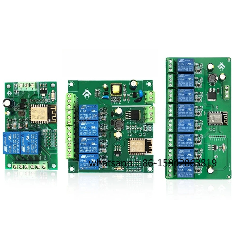 2/4/8 Channel ESP8266 Wireless - đánh giá và giá Relay 8 Channel Board