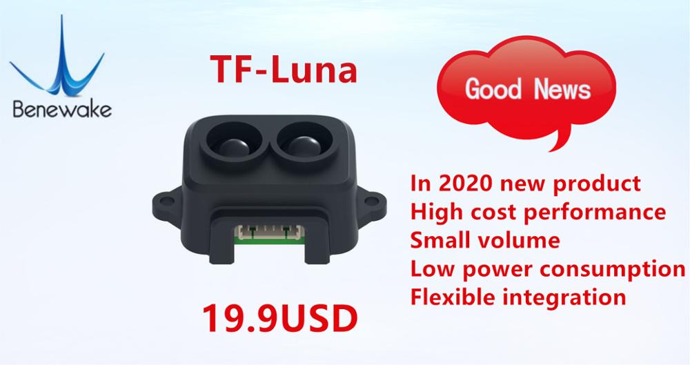 Benewake TF-Luna LiDAR sensor  - đánh giá và giá Home Automation Arduino