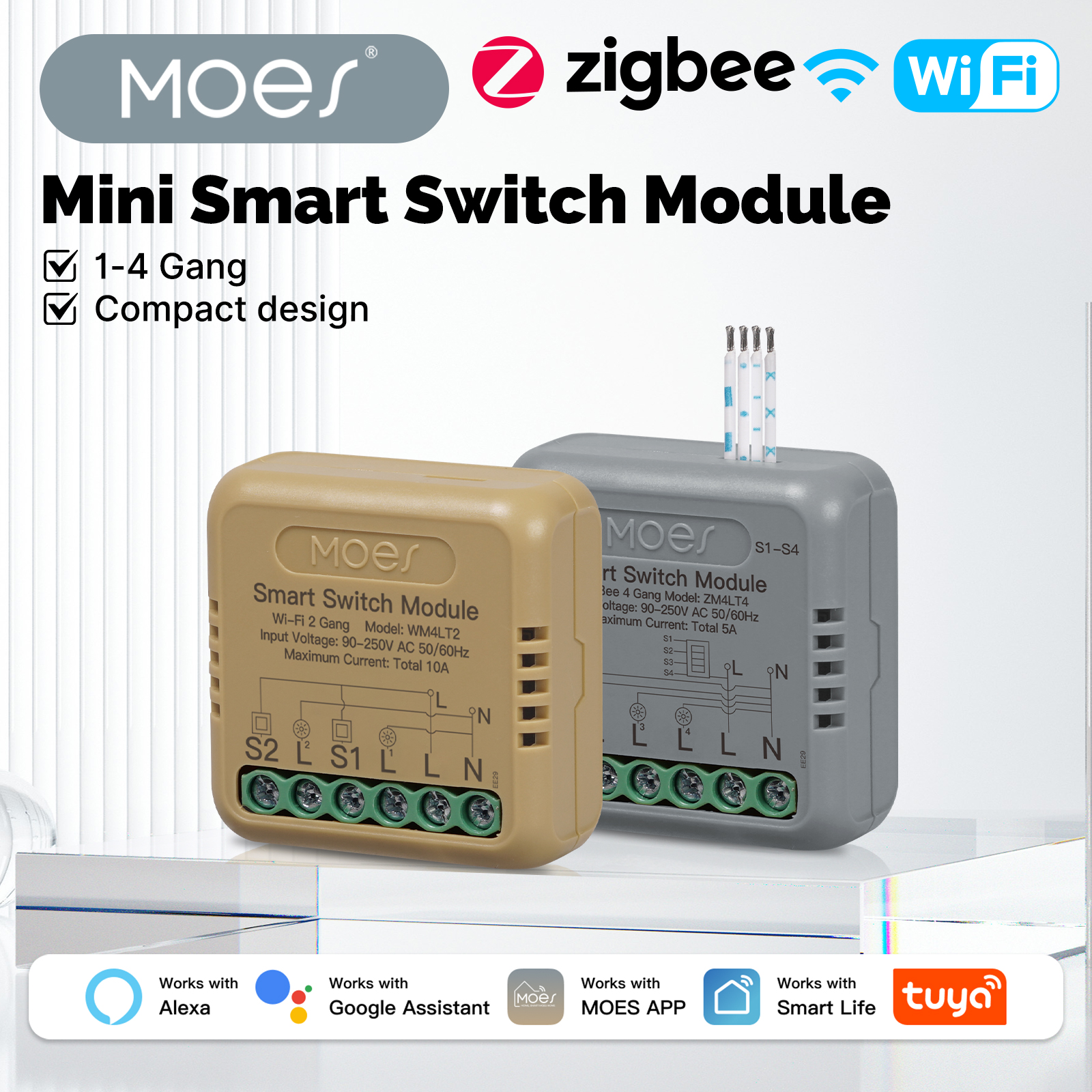 MOES Tuya WiFi Zigbee Mini DIY - đánh giá và giá Home Automation Ideas