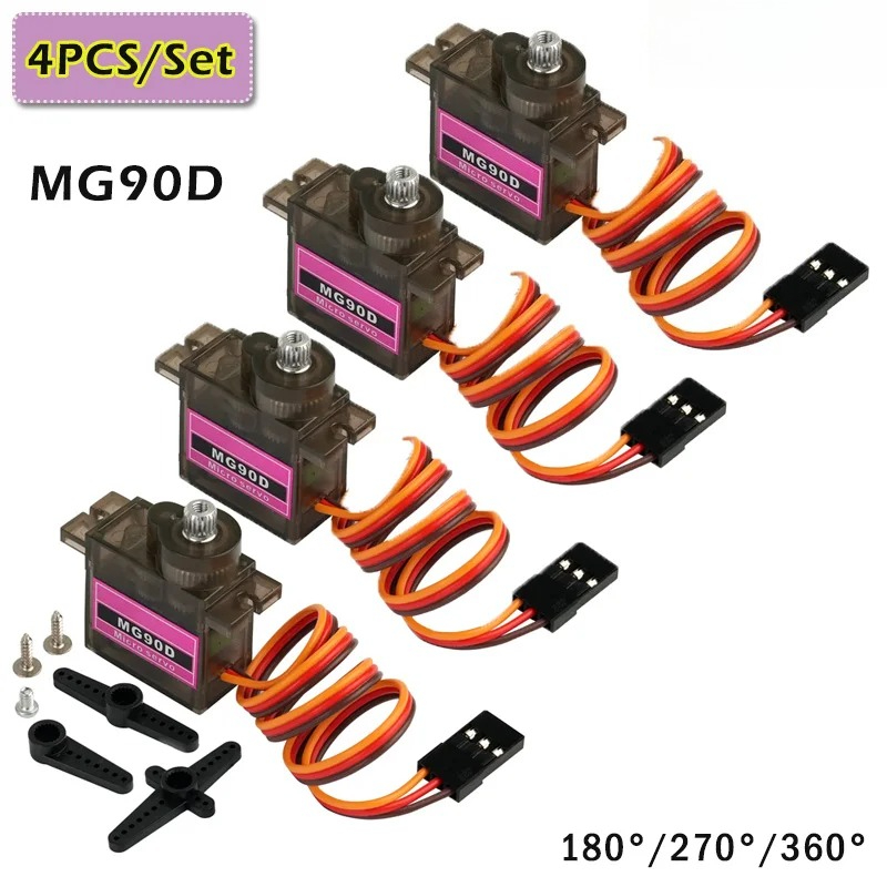 4CPS/Set 9g MG90D Micro Digita - đánh giá và giá Diy Automation