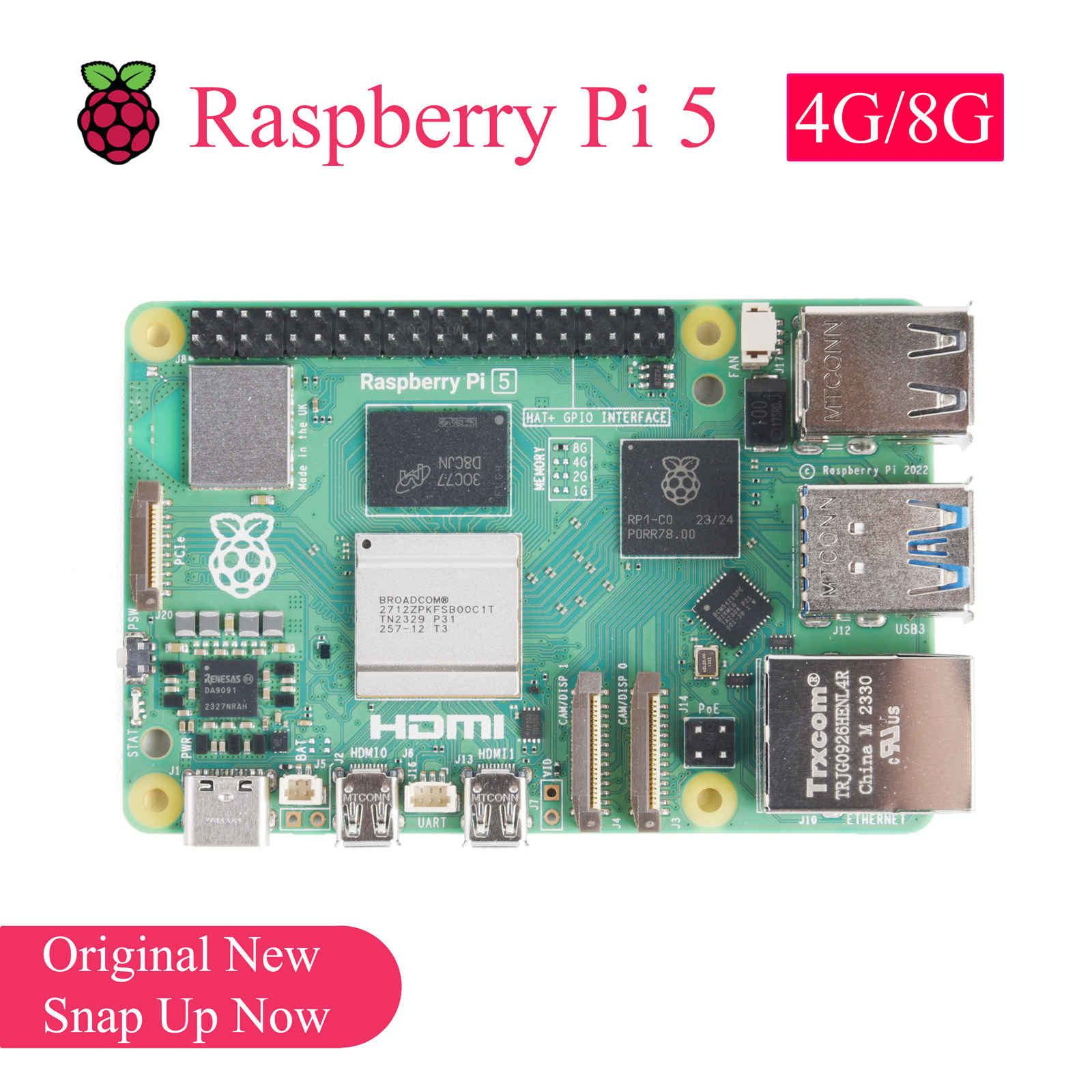 1PCS Original Raspberry Pi 5 4 - đánh giá và giá Diy Home Automation With Raspberry Pi