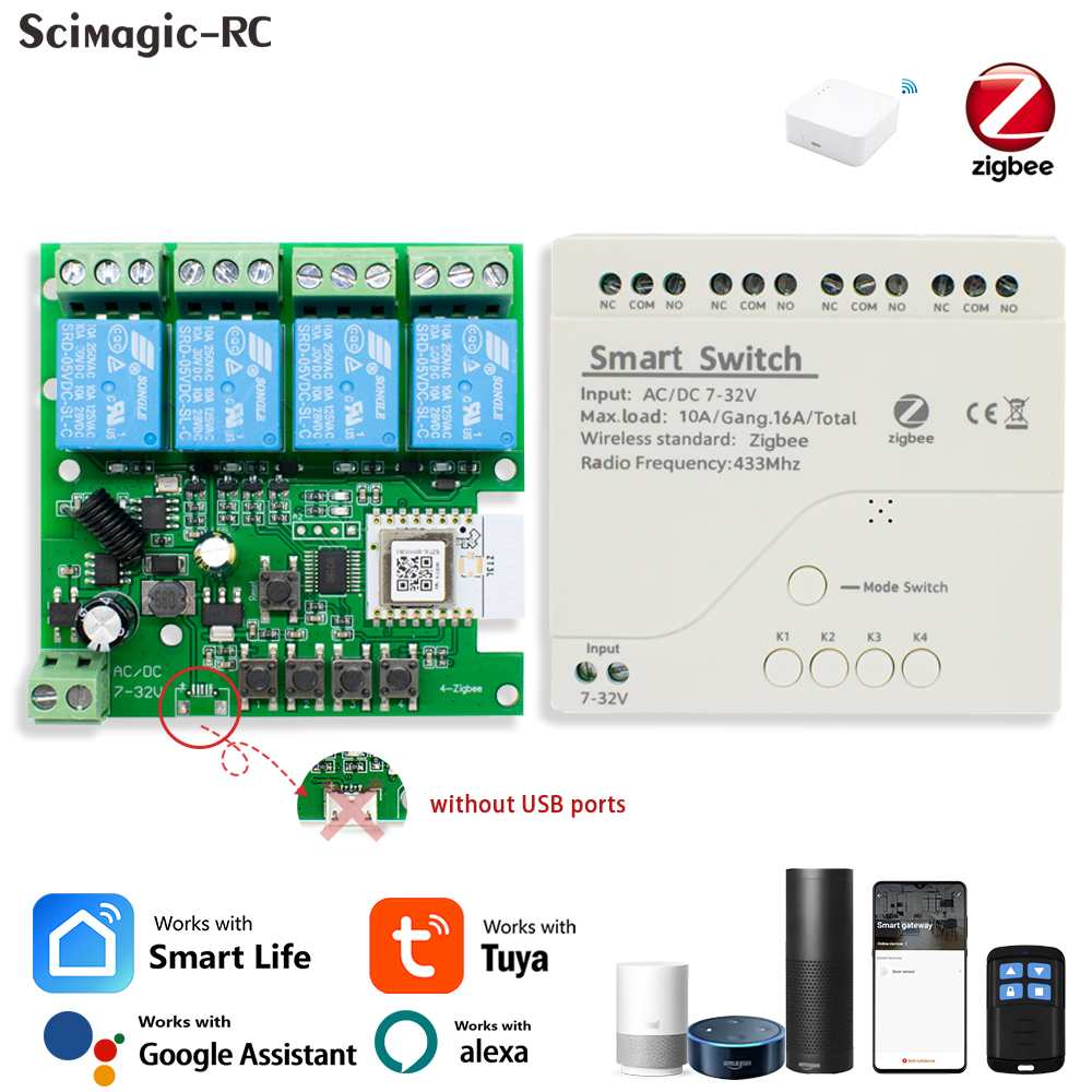 Zigbee Smart Switch Wifi Relay - đánh giá và giá Home Automation Ideas