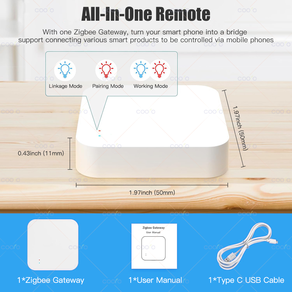 Zigbee 3.0 Gateway Hub Smart H - đánh giá và giá Home Automation Ideas