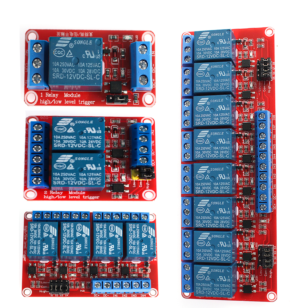 1PCS Relay Module 5V 12V 24V 1 - đánh giá và giá Relay 8 Channel Board