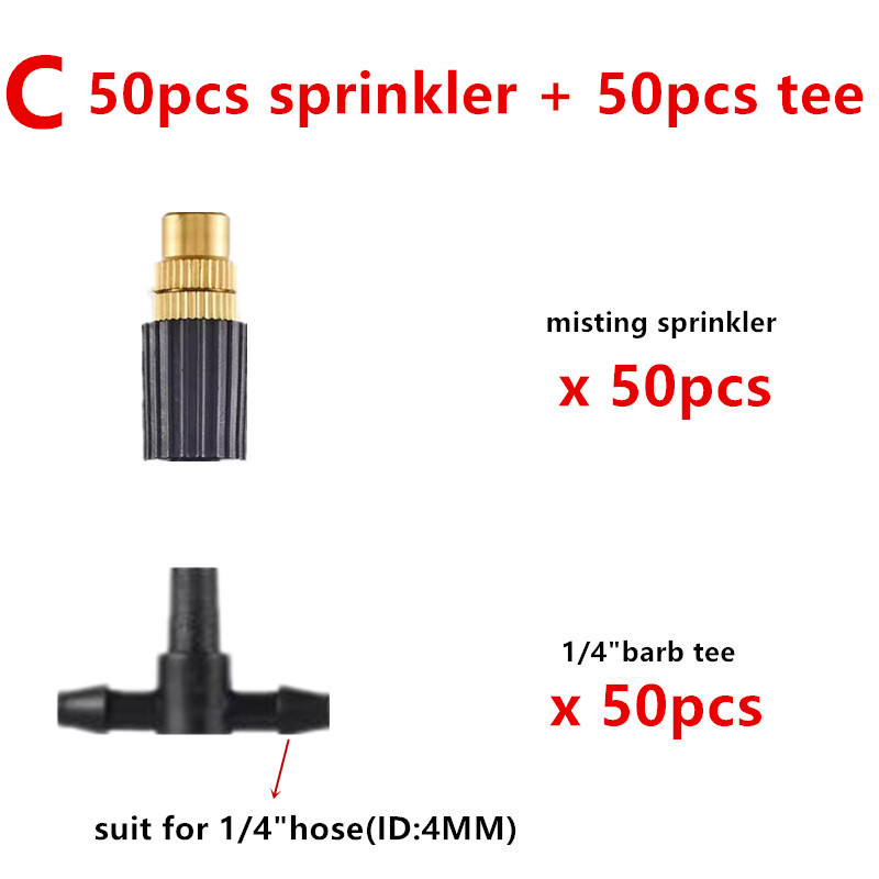 50pcs Garden Sprinkler Device  - đánh giá và giá Diy Automation