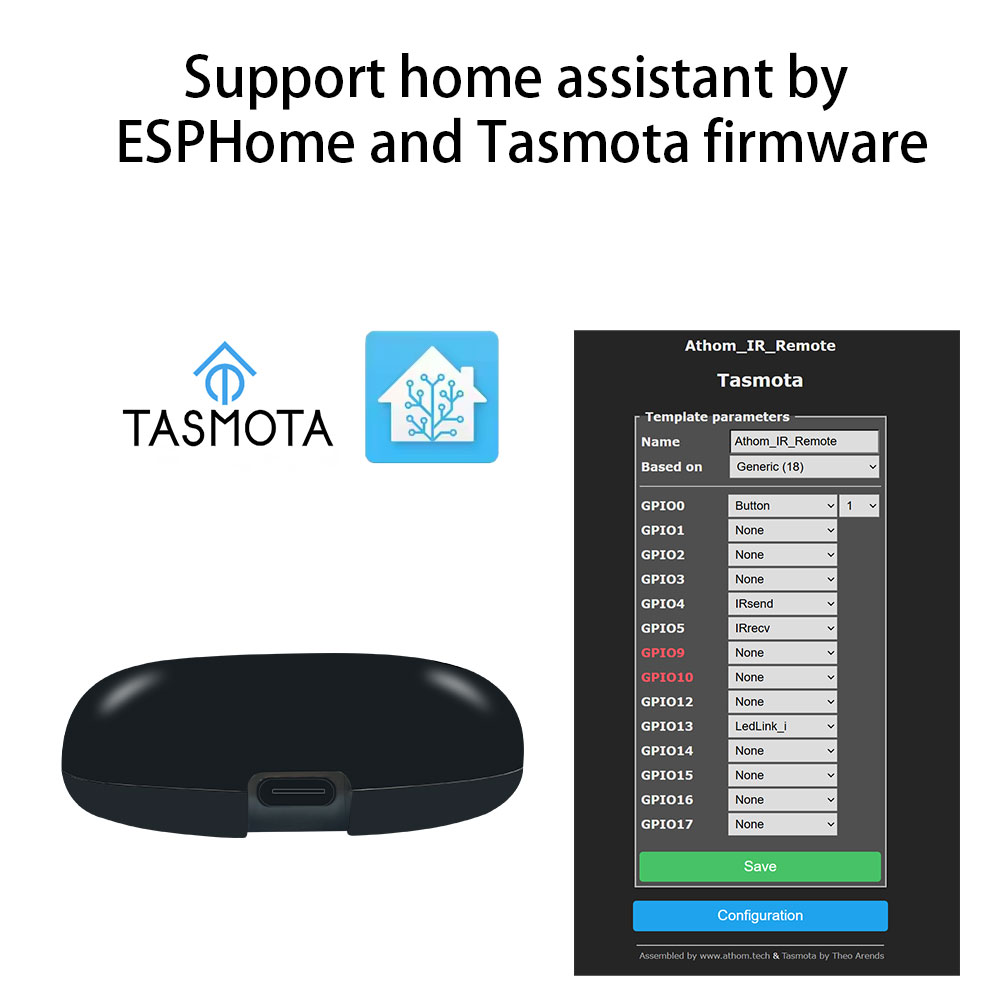 Tasmota MQTT IR Remote Control - đánh giá và giá Ir Blaster Universal